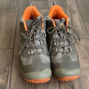 Merrell Olive and Orange Ankle Boots